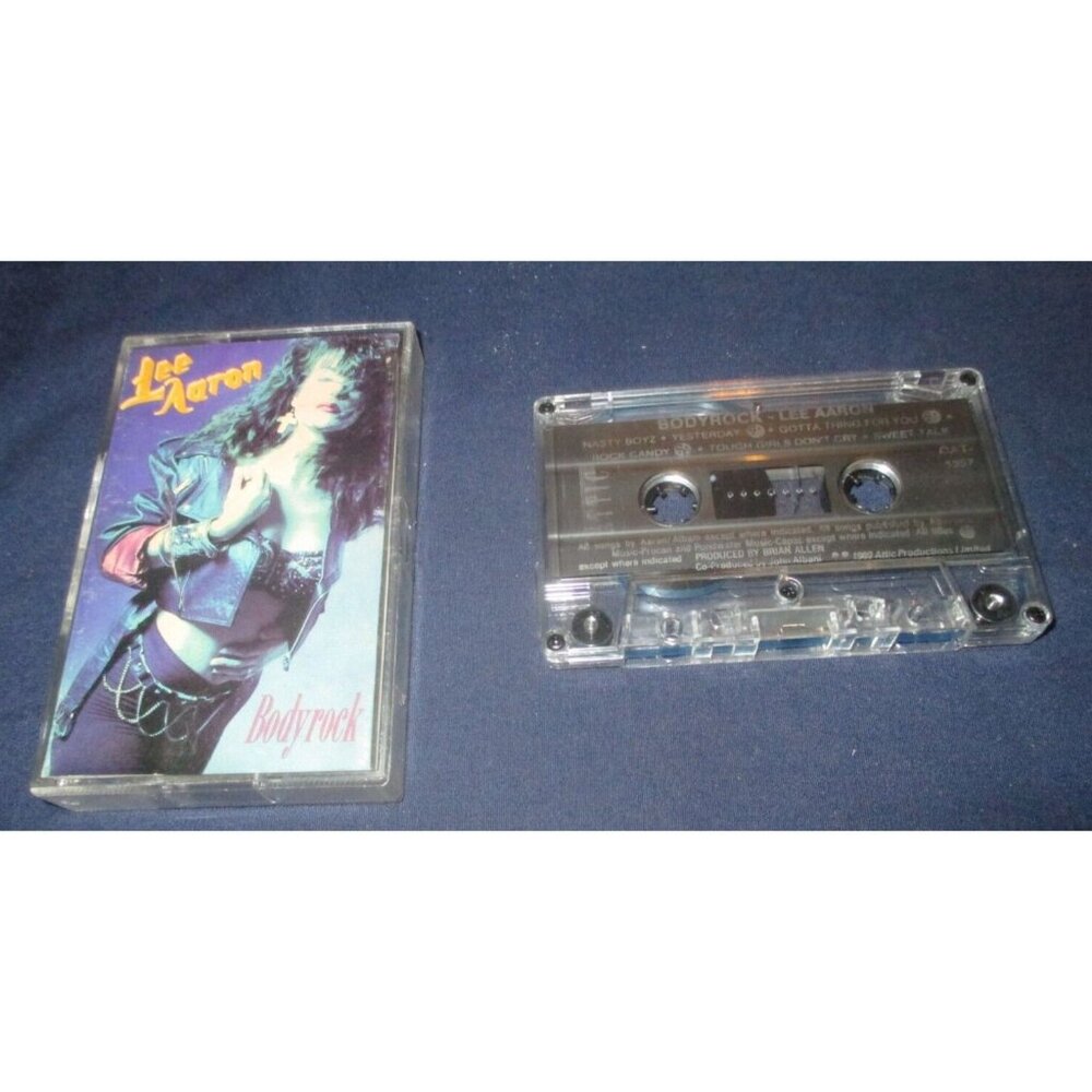 Lee Aaron - Bodyrock on cassette (Attic Records, Canada, 1989)